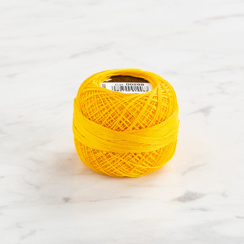 Domino Koton Perle 5gr Sarı No:12 Nakış İpliği - 4590012-298